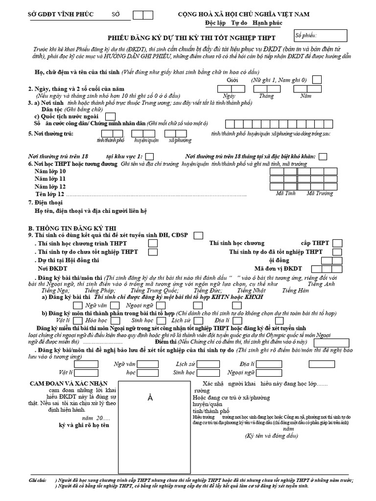 4 Phieu DKDT | PDF