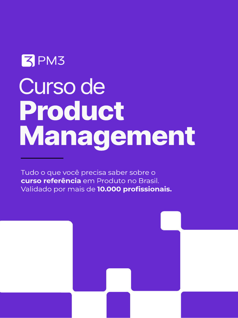Curso Gratuito de Product Management | PDF | Liderança | Aprendizado