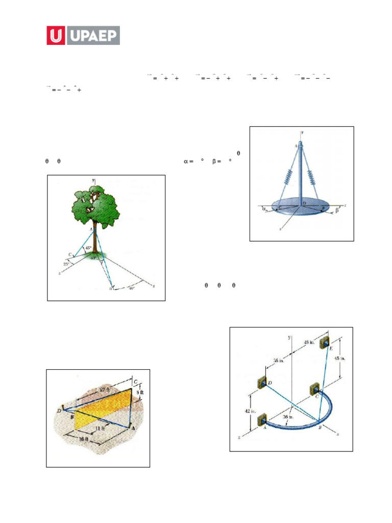 Tarea Integradora de Ejercicios 2erEP | PDF | Vector Euclidiano | Física