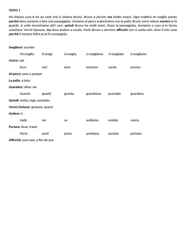 Testo 1 | PDF