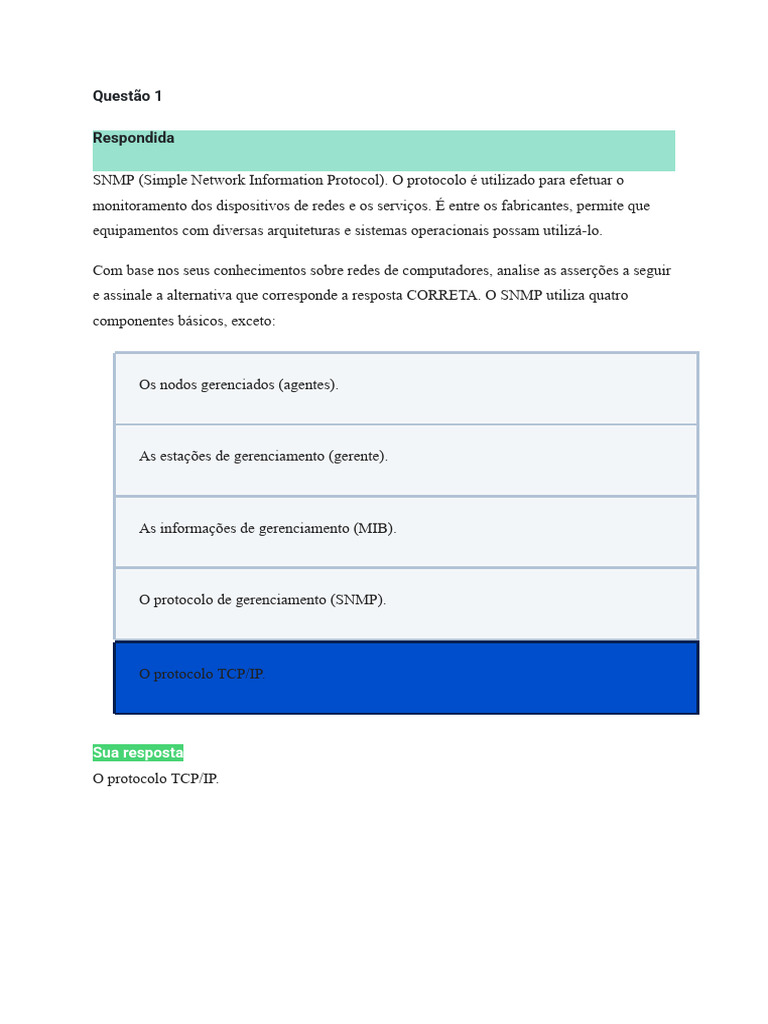 Protocólos e Dispositivos em Redes de Computadores | PDF | Rede de ...