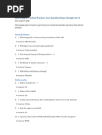 RRB Group D Exam Practice Questions | PDF