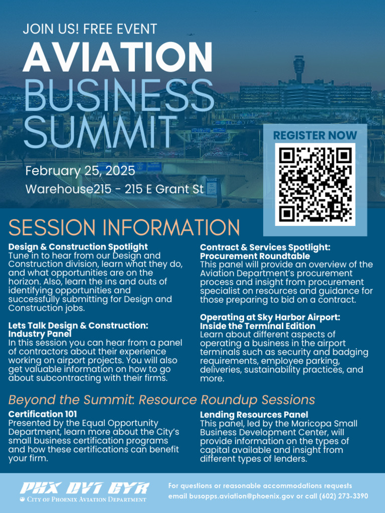 Sessions - Aviation Business Summit 2025 - Final | PDF