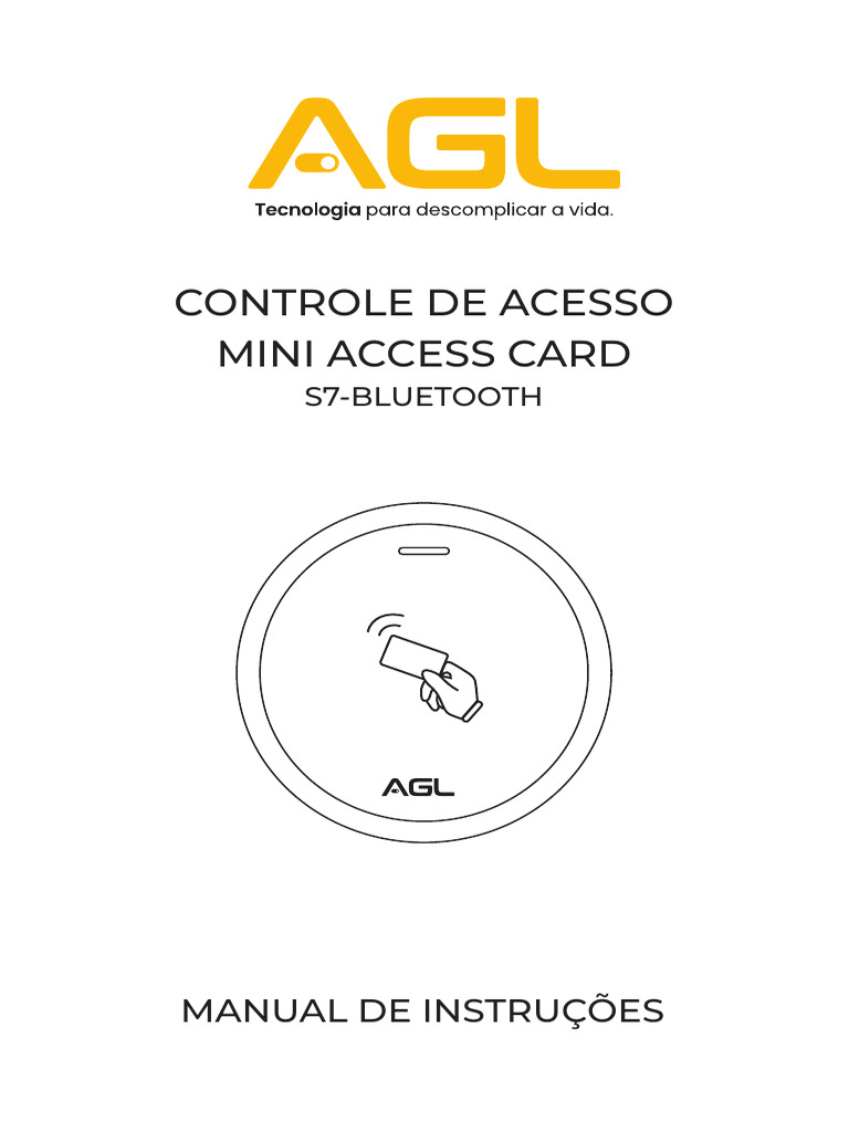 Manual do Mini Access Card Bluetooth | PDF | Bluetooth | Eletrônicos