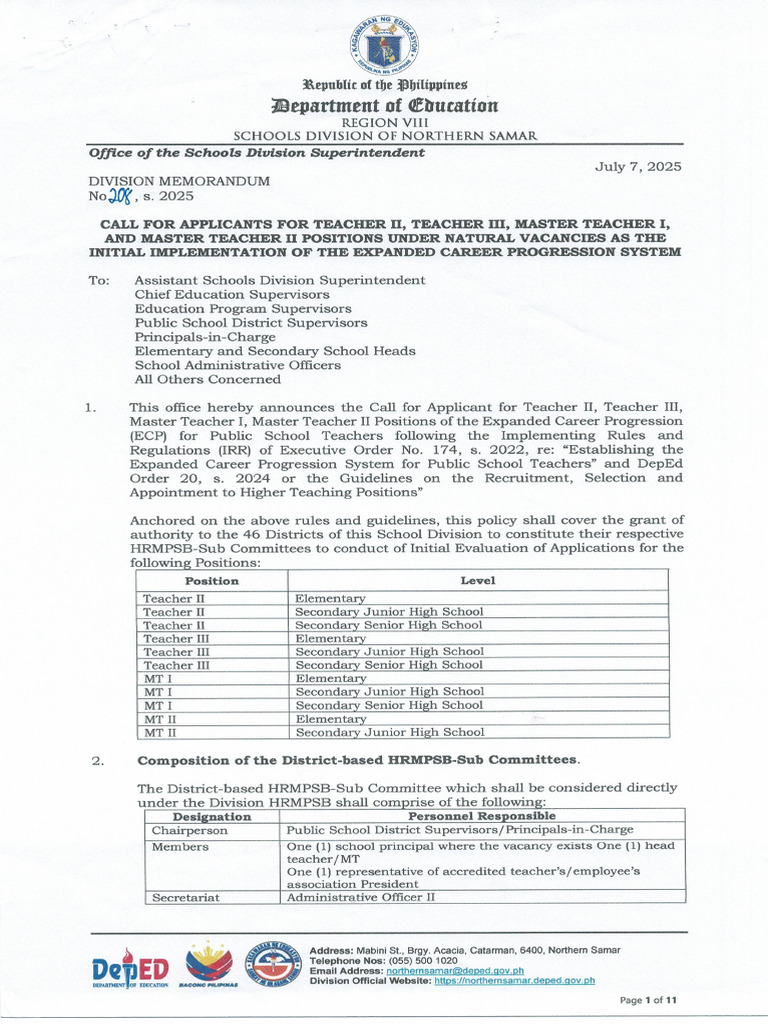 DM 208 S 2025 | PDF