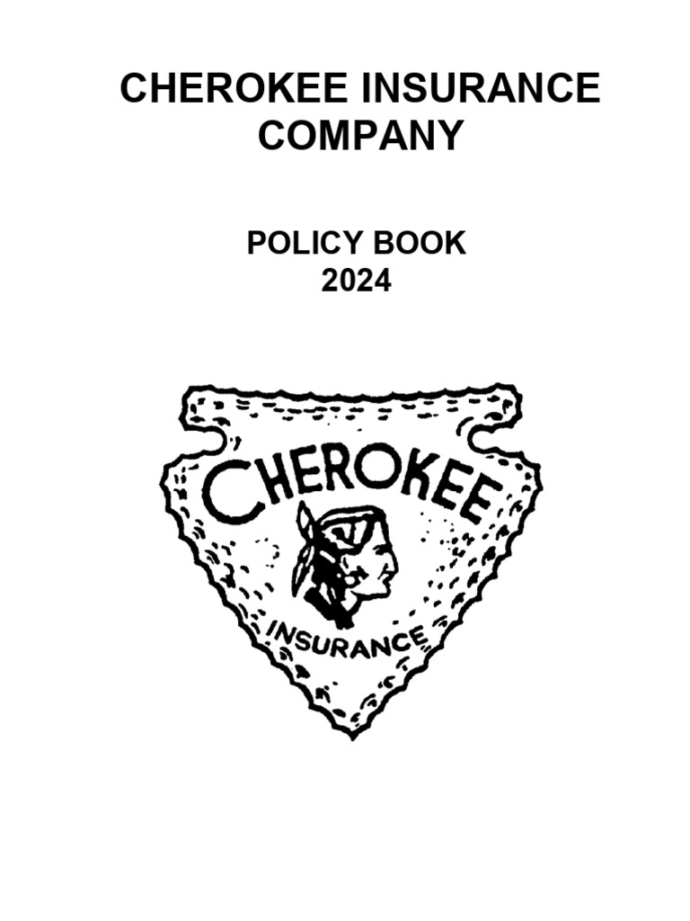Cherokee Insurance 2024 Policy Overview | PDF | Consolidated Omnibus ...