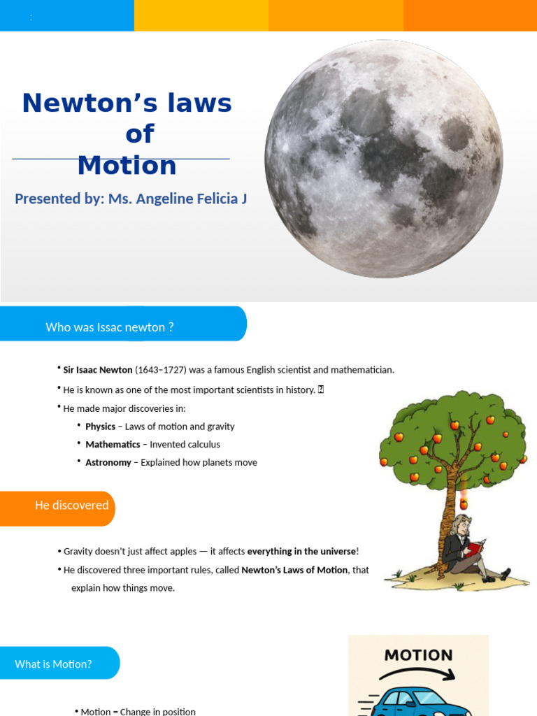 Newtons Law of Motion | PDF | Force | Newton's Laws Of Motion