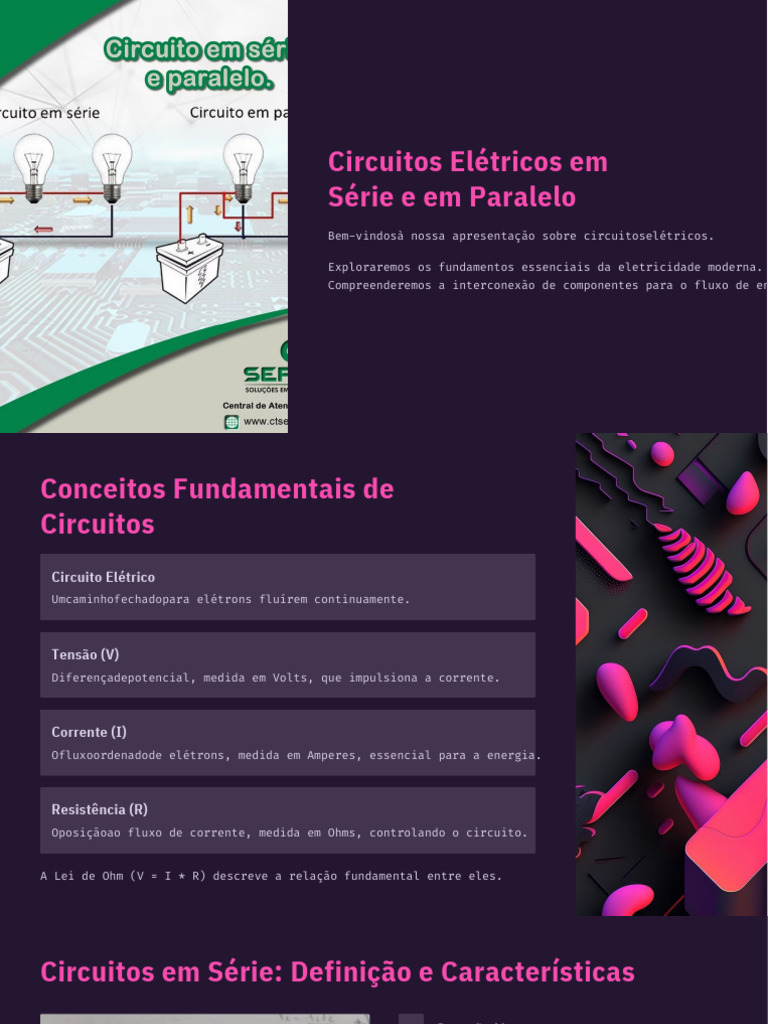Circuitos Eletricos em Serie e em Paralelo PDF | PDF | Circuitos em ...