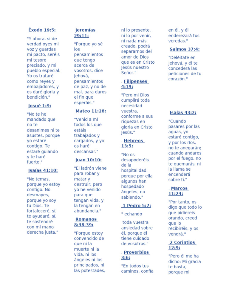 Promesas de Esperanza en la Biblia | PDF | Cristo (título) | Jesús