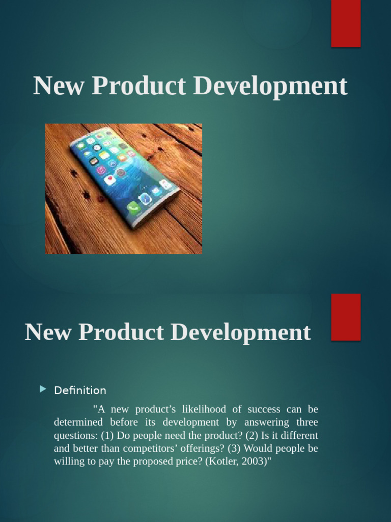 New Product Development Process Overview | PDF | Marketing | New ...