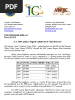 2024 Ic3 Annual Cyber Crime Report Pdf Ransomware Cybercrime