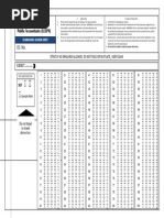 Exam Answer Sheet | PDF