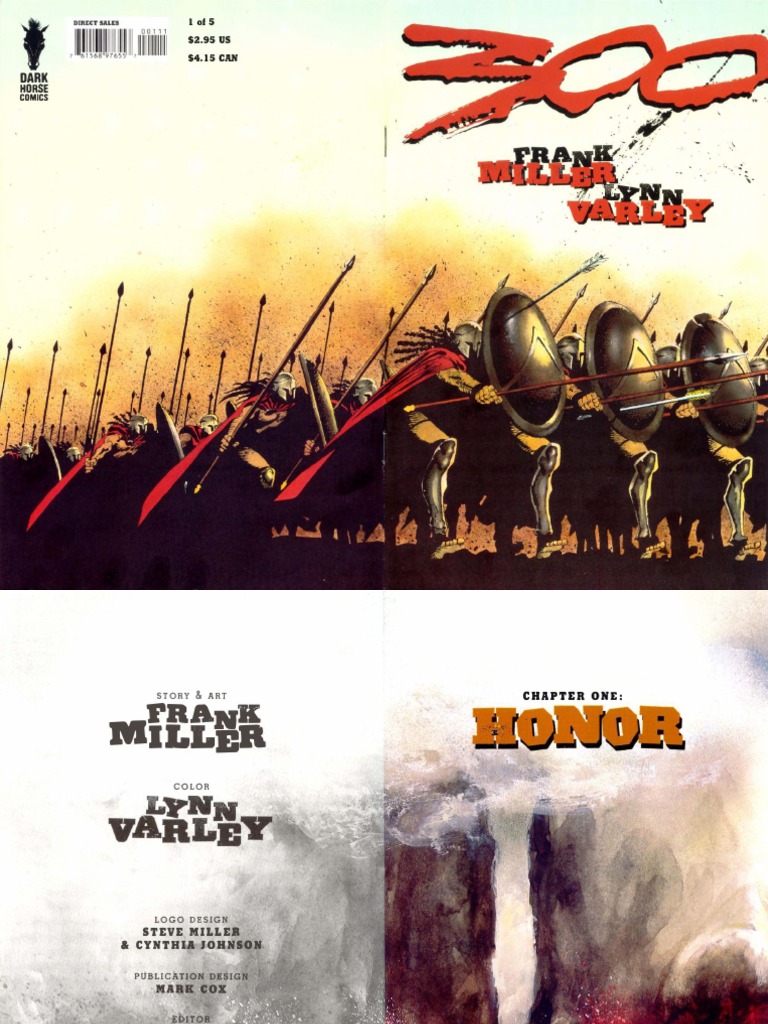 Frank Miller 300 | PDF | Comics | Leisure, image size:768x1024