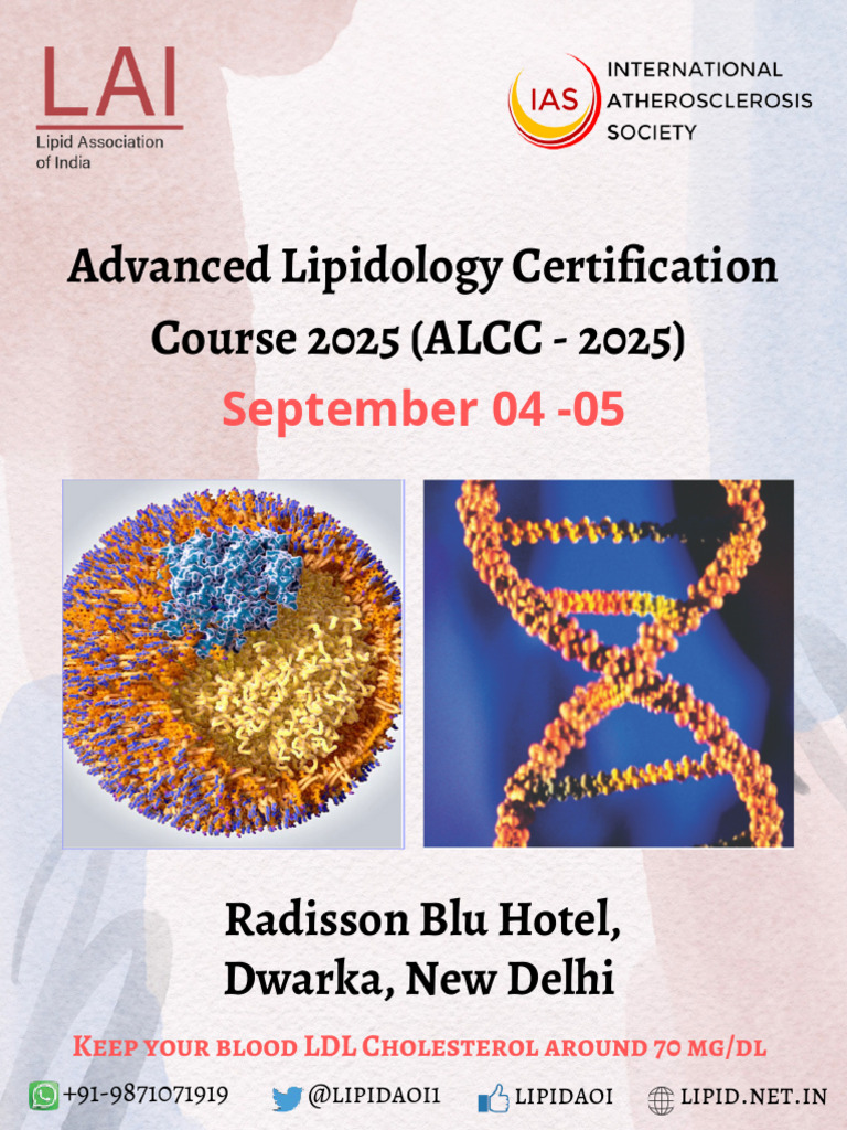 ALCC 2025: Advanced Lipidology Course | PDF | Cholesterol | High ...