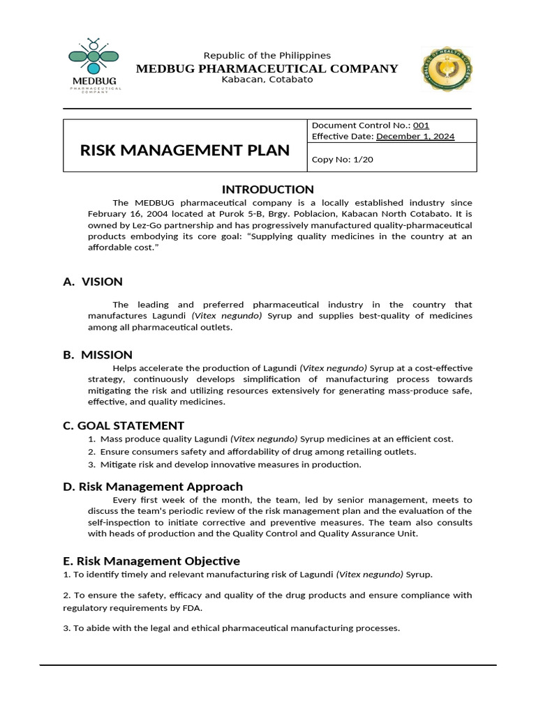 Inbound 3951628423897685040 | PDF | Risk Management | Quality Assurance