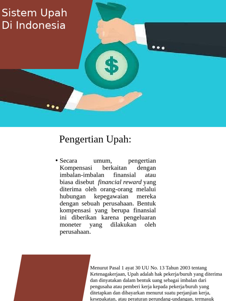 Sistem Upah di Indonesia: Pengertian dan Jenis | PDF