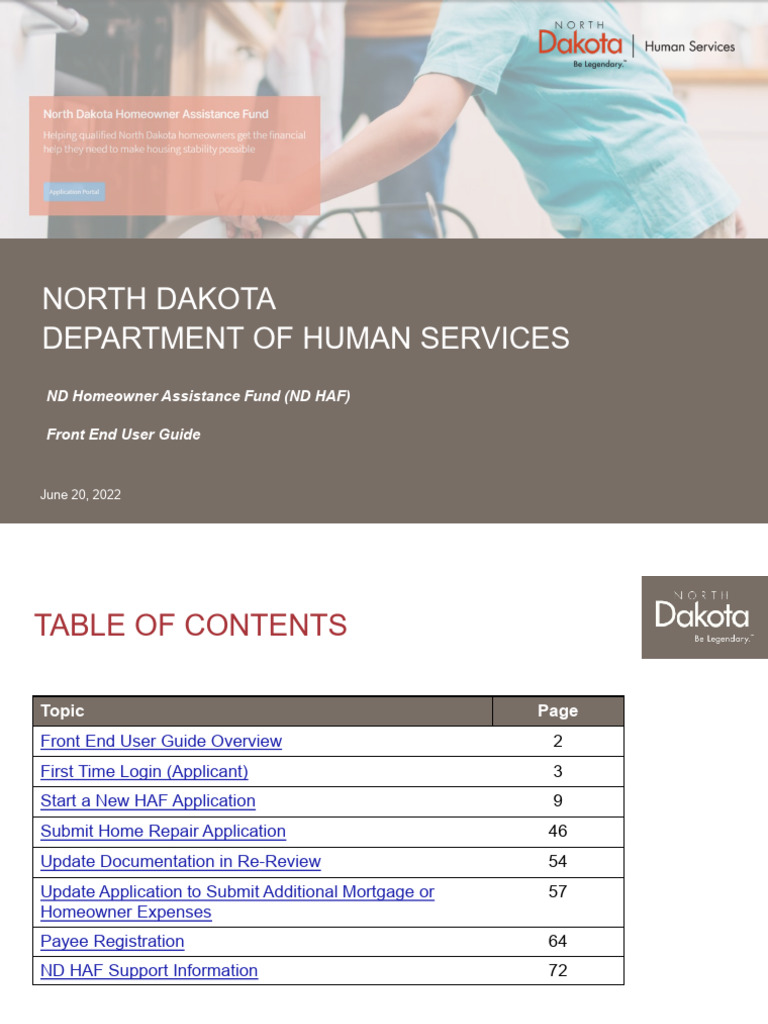 ND HAF - Front End User Training - v1.0 | PDF | Login | Password