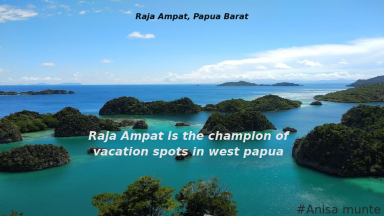 Raja Ampat, Papua Barat 4 | PDF