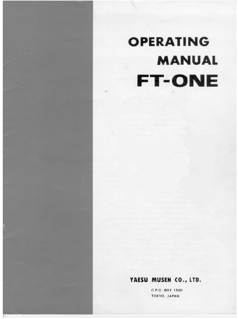 FT One | PDF