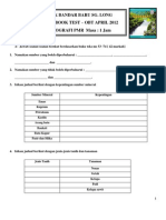 Open Book Test Geografi PMR