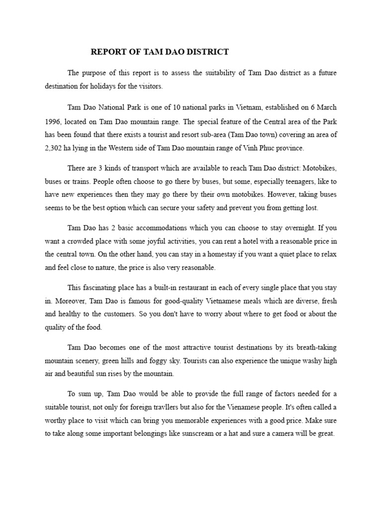 Assessment Report Term 3 | PDF
