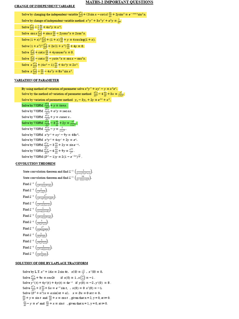 MATHS-2 | PDF | Mathematical Analysis | Mathematical Objects