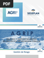 Guía AGRIP para Gestión de Riesgo 2025 | PDF | Resiliencia climática ...