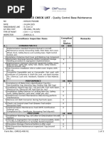 SAFA Ramp Inspection Checklist 2024 | PDF | Aviation | Aviation Safety