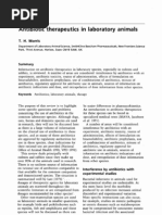 Download Antibiotic Therapeutics in Laboratory Animals by Keith Giomeer Petrola SN88658548 doc pdf