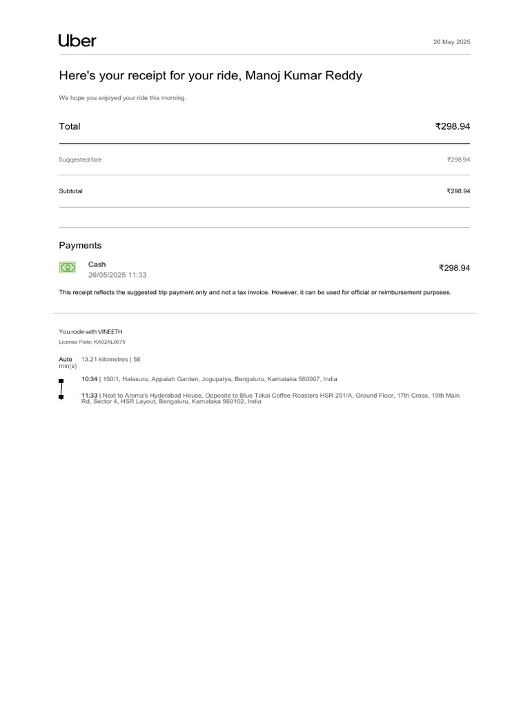 Uber | PDF