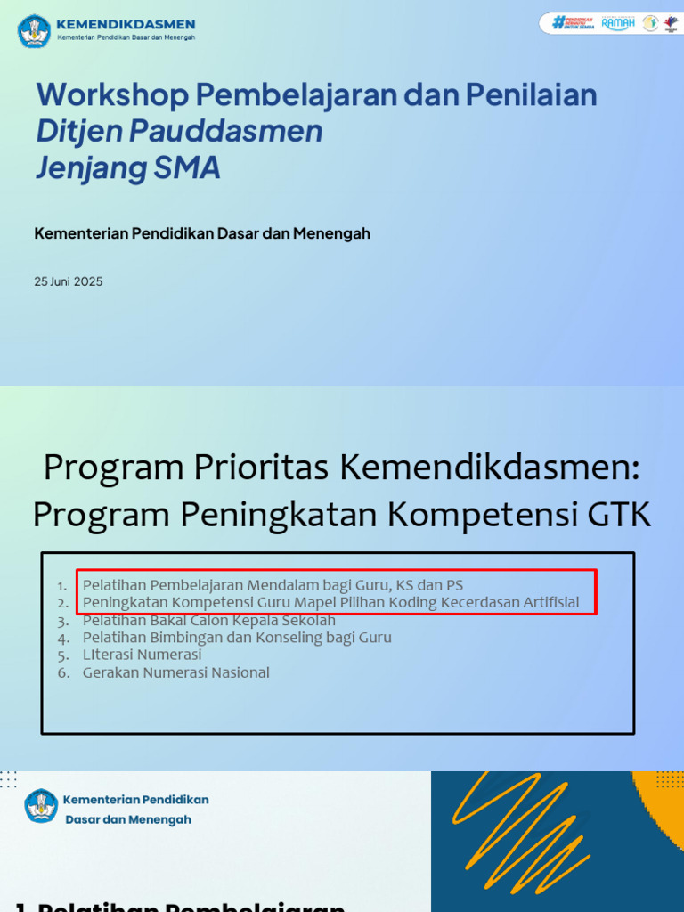 #5. Sasaran Wajib Program Pelatihan Pembelajaran Mendalam Dan ...