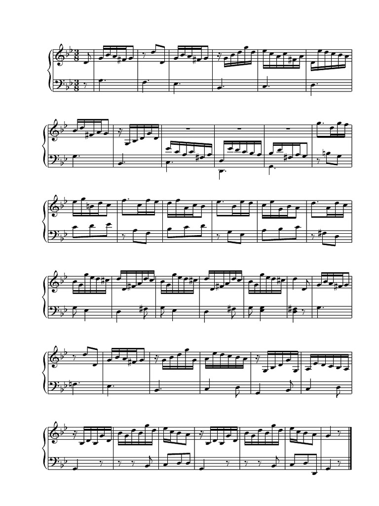 28303-Organ Versett in G-Min Pera | PDF