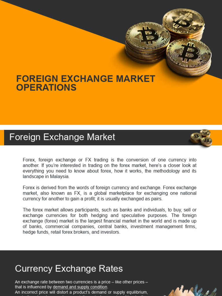 06 - Forex Market Operations | PDF | Foreign Exchange Market | Exchange ...