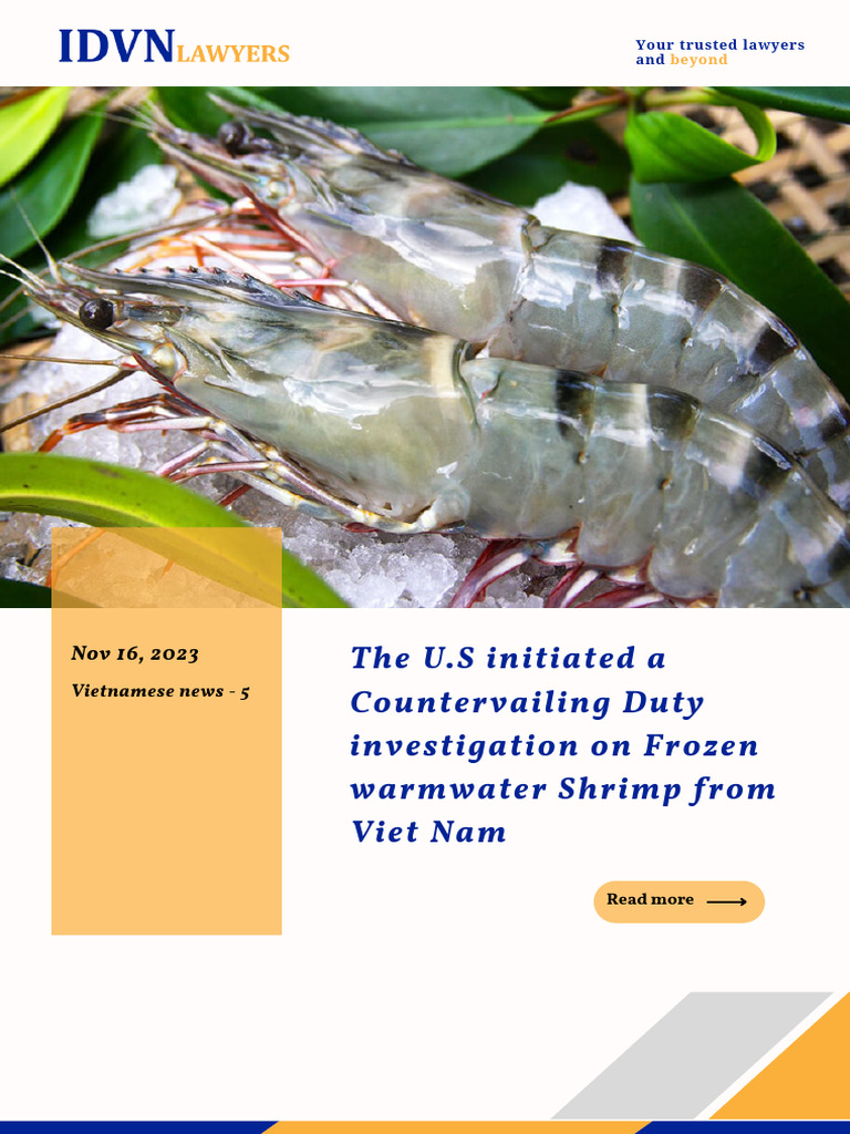 Update: The U.S Initiated A Countervailing Duty Investigation On Frozen ...