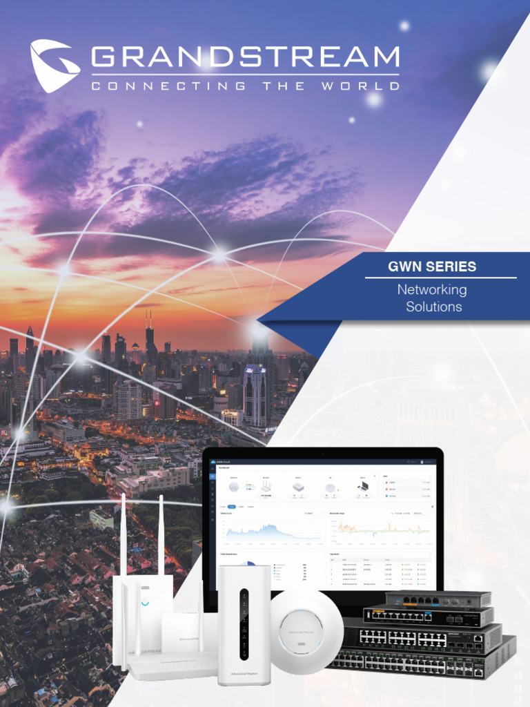GWN Series Brochure 2025 | PDF | Wi Fi | Wireless Access Point