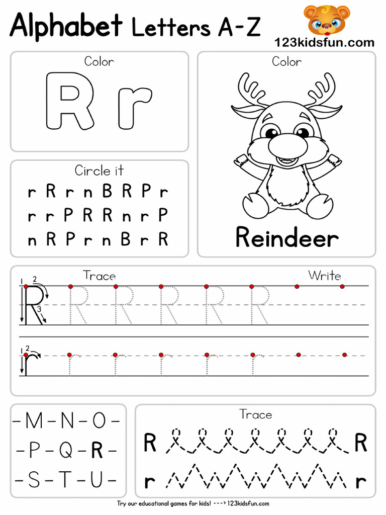 Alphabet R | PDF