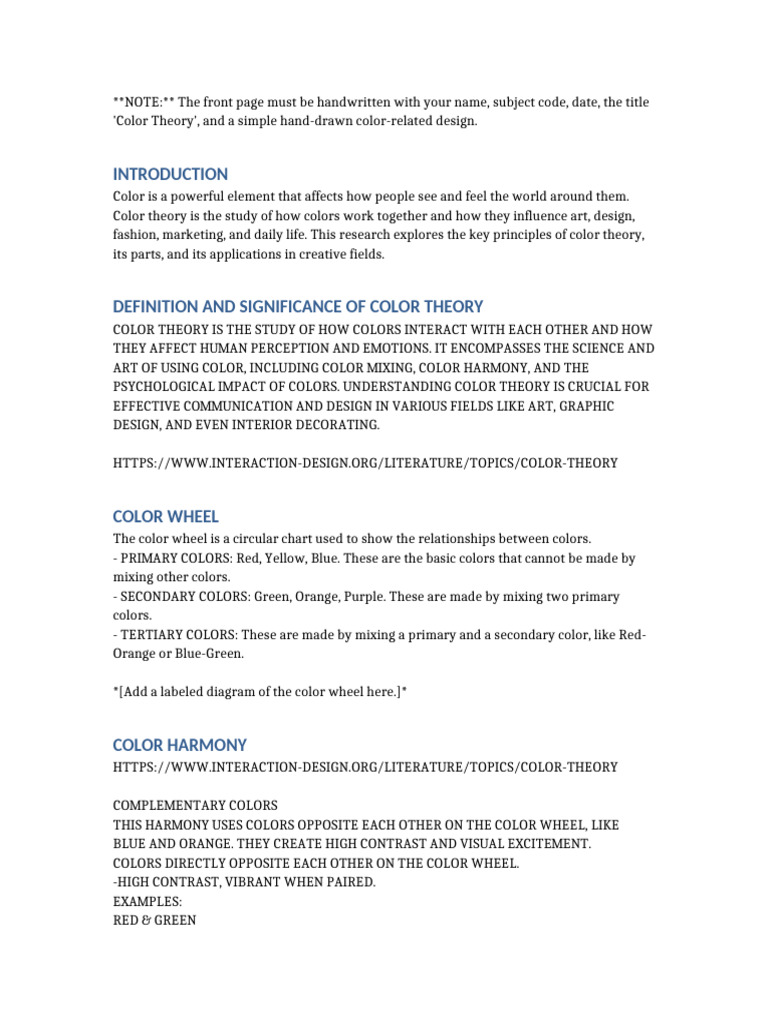 Understanding Color Theory Essentials | PDF | Color | Image Processing