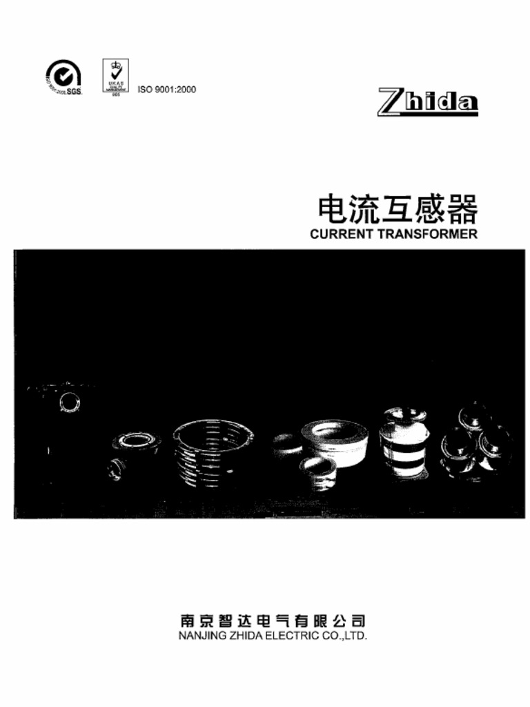 Current Transformer Zhida | PDF