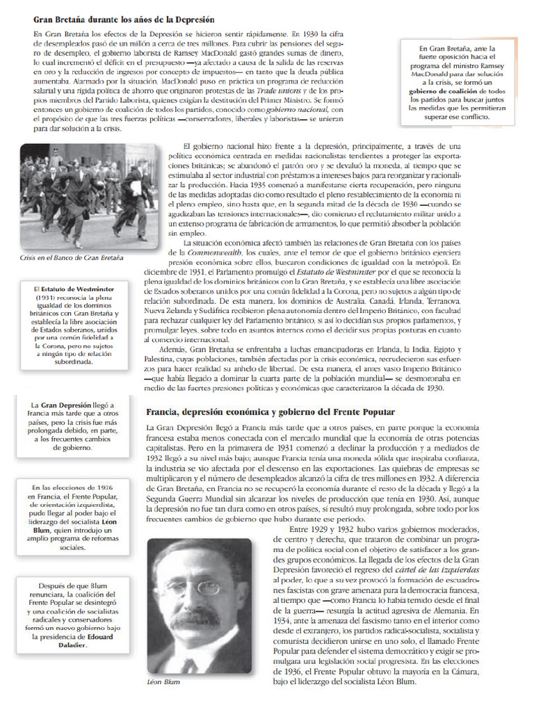 4 - El Impacto de La Crisis Del 29 | PDF