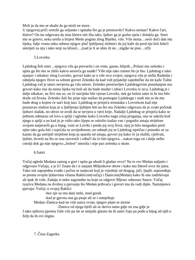 Egloge Aliti Razgovor Pastijerski-1 | PDF