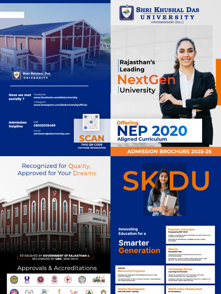 Admission Brochure 2025-26 Overview | PDF