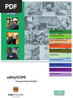 Download MSA safetySCOPE  European Product Portfolio Available from Coyle  Associates wwwCandaie by Coyle  Associates  SN88661965 doc pdf