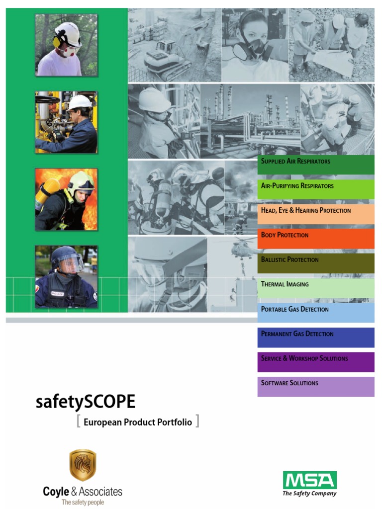 MSA Safety Products Catalog Europe | PDF | Oxygen | Breathing