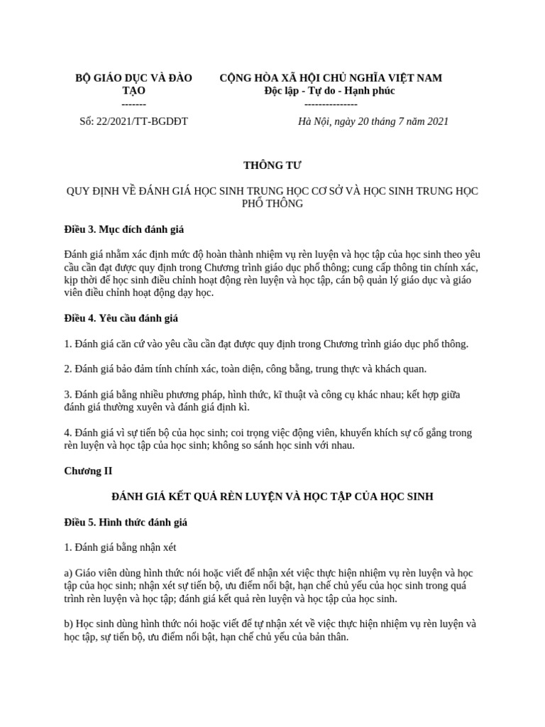 22 2021 TT-BGDDT 485242 | PDF