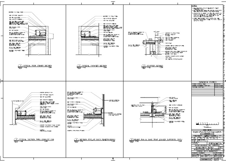 Scupper Extensions for Roof Drainage | PDF | Drywall | Roof