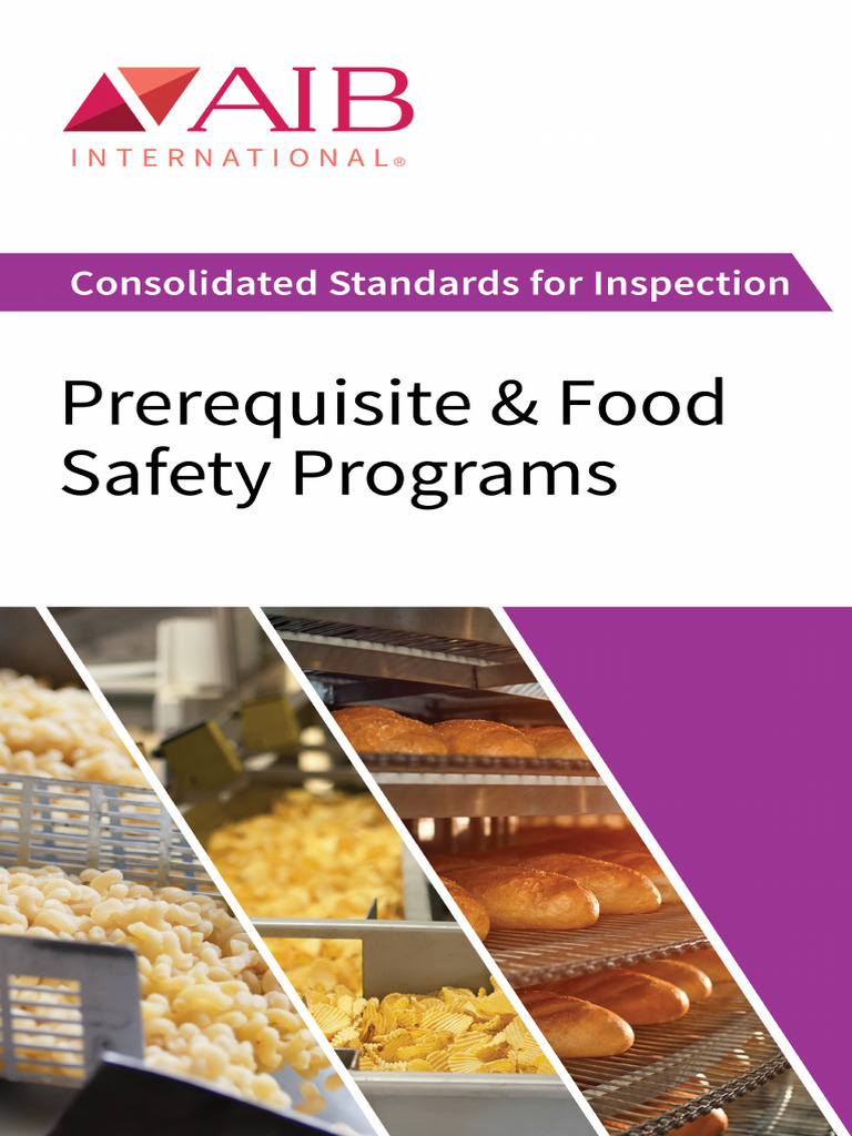 AIB Food Safety Inspection Standards | PDF | Food Safety | Pallet