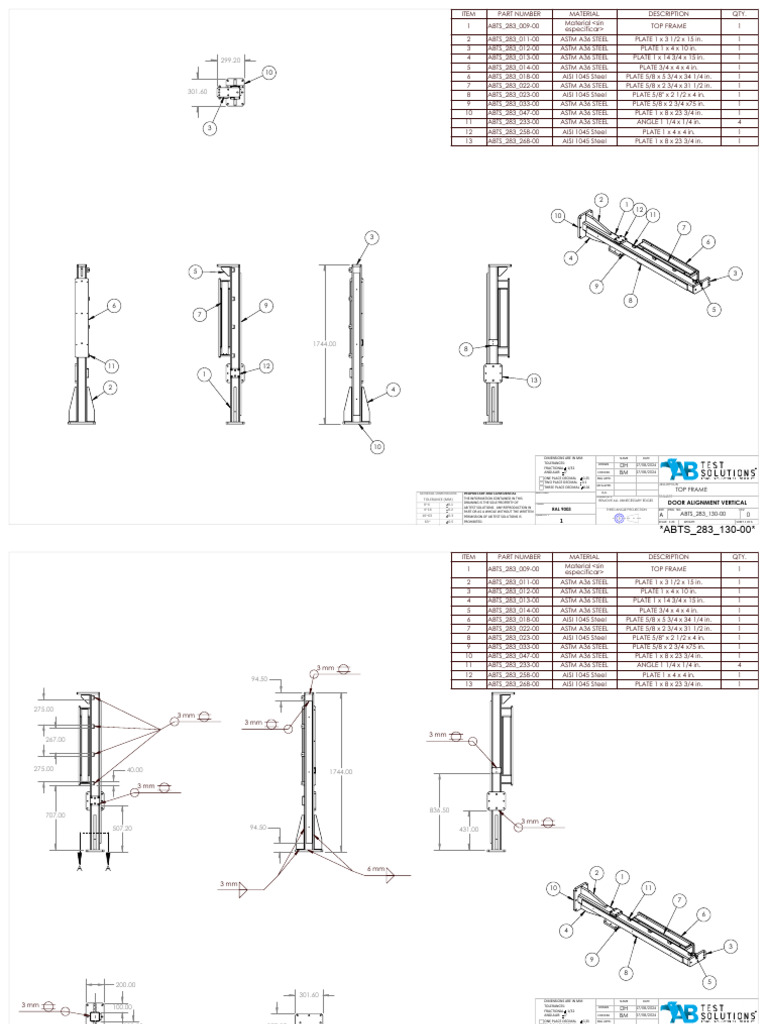 Steel Plate and Frame Specifications | PDF | Steel