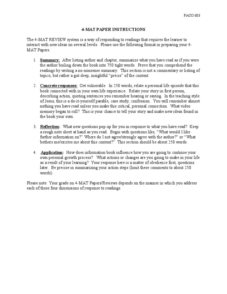 Instruction essay example image