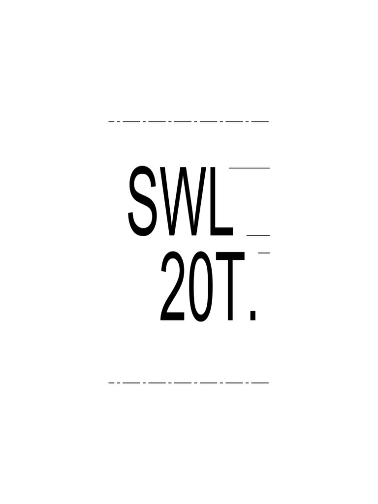 SWL 20T | PDF