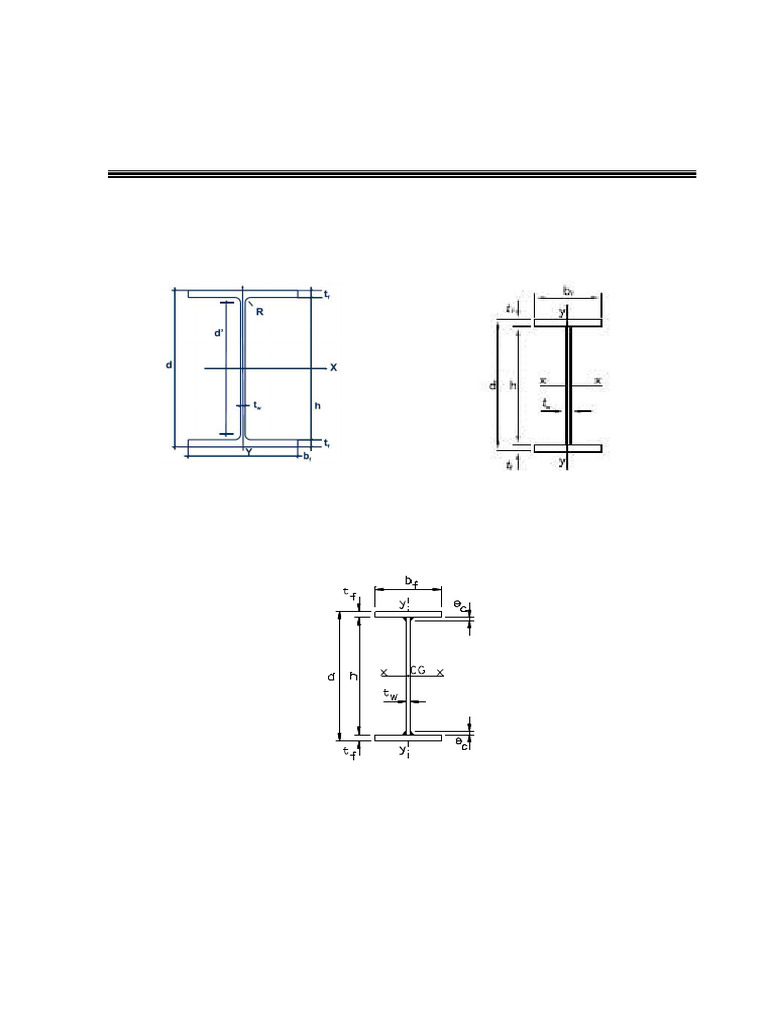 Tableaux de profils laminés et soudés | PDF